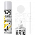 Farba do malowania linii, znakowania jezdni biała 500ml spray AMPERE TRAFFIC PAINT