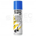 Farba do malowania linii, znakowania jezdni niebieska 500ml spray AMPERE TRAFFIC PAINT