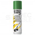 Farba do malowania linii, znakowania jezdni zielona 500ml spray AMPERE TRAFFIC PAINT