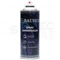 Farba uniwersalna spray biały połysk 400ml BAUHUS