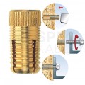 FISCHER kołek mosiężny PA 4 M6/13,5