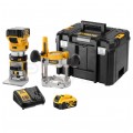 FREZARKA GÓRNOWRZECIONOWA 8MM XR 18V 2*5.0AH TSTSK DEWALT