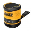 Głośnik budowlany przenośny Bluetooth, akumulator Li-Ion USB-C IP67 DeWALT
