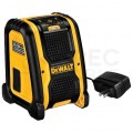 Głośnik budowlany przenośny Bluetooth akumulatorowy XR Li-Ion 10,8V /14,4V / 18V ( bez akumulatora ) + AUX DeWALT