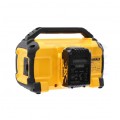 Głośnik budowlany przenośny Bluetooth akumulatorowy XR Li-Ion 10,8V / 18V FLEXVOLT 54V ( bez akumulatora ) + USB + AUX DeWALT