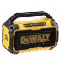 Głośnik budowlany przenośny Bluetooth akumulatorowy XR Li-Ion 10,8V / 18V FLEXVOLT 54V ( bez akumulatora ) + USB + AUX DeWALT