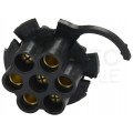 Gniazdo przyczepowe 7-pin 12V/24V plastikowe