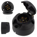 Gniazdo przyczepowe 7-pin 12V plastikowe