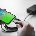 GREEN CELL Kabel USB 2.0 typ-C / A (wtyk / wtyk) Quick Charge 3.0 PowerStream czarny 2m