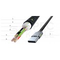 GREEN CELL Kabel USB typ-C / Lightning 8-pin (wtyk / wtyk) Power Delivery czarny 1m