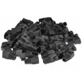 Gumowa osłonka wtyku RJ45 szara WORECZEK 100szt.