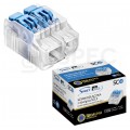 IDEALNA Szybkozłączka z dźwignią 2x 0,2-4mm2 uniwersalna bezhalogenowa (na drut / na linkę) 450V/32A SIMET 40szt.