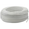 Kabe koncentryczny 75ohm YWDXpek K-1000 1,05/4,8/6,6mm Cu (oplot Cu) biały antenowy wewnętrzny Elektrokabel