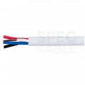 Kabel alarmowy BiTprotect YTDY 4x0,5mm biały 100V domofonowy drut Bitner