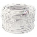 Kabel alarmowy BiTprotect YTDY 6x0,5mm biały 100V domofonowy drut Bitner