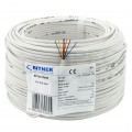 Kabel alarmowy BiTprotect YTDY 8x0,5mm biały 100V domofonowy drut Bitner