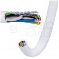 Kabel alarmowy SCYY 6x0,22mm2 biały 150V domofonowy linka Technokabel
