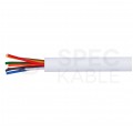 Kabel alarmowy YTDY 8x0,4mm biały 100V domofonowy drut Bitner