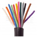Kabel alarmowy ziemny YTDY 12x0,45mm czarny 100V domofonowy żelowany drut Mercor