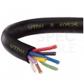 Kabel alarmowy ziemny YTDY 8x0,45mm czarny 100V domofonowy żelowany drut Mercor
