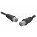 Kabel antenowy TV F (wtyk / gniazdo) 1,8m