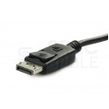 Kabel DisplayPort 1.1 / HDMI 4K@30 FHD@60 (wtyk / wtyk) czarny 1,8m