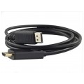 Kabel DisplayPort 1.1 / HDMI FHD@60 (wtyk / wtyk) czarny 1,8m