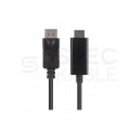 Kabel DisplayPort 1.1 / HDMI FHD@60 (wtyk / wtyk) czarny 3m LANBERG