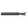 Kabel do ładowania samochodów elektrycznych BiTcharger EVC / H07BZ5-F 3x6mm2 + 1x0,5mm2 czarny 450/750V zewnętrzny poliuretanowy bezhalogenowy linka Bitner