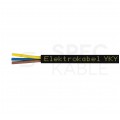 Kabel energetyczny ziemny YKY 3x4mm2 czarny 0,6/1kV drut Elektrokabel