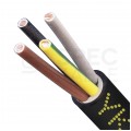 Kabel energetyczny ziemny YKY 4x10mm2 czarny 0,6/1kV drut Elektrokabel
