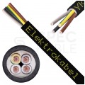 Kabel energetyczny ziemny YKY 4x10mm2 czarny 0,6/1kV drut Elektrokabel