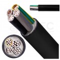 Kabel energetyczny ziemny YKY 4x16mm2 czarny 0,6/1kV drut Elektrokabel