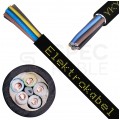 Kabel energetyczny ziemny YKY 5x10mm2 czarny 0,6/1kV drut Elektrokabel