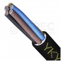 Kabel energetyczny ziemny YKY 5x10mm2 czarny 0,6/1kV drut Elektrokabel