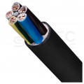 Kabel energetyczny ziemny YKY 5x16mm2 czarny 0,6/1kV drut Elektrokabel