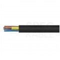 Kabel energetyczny ziemny YLY 3x2,5mm2 czarny 0,6/1kV linka sztywna Eltrim