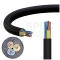 Kabel energetyczny ziemny YLY 3x2,5mm2 czarny 0,6/1kV linka sztywna Eltrim