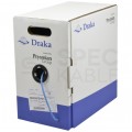 Kabel FTP kat.6 U/FTP 4x2x0,57 niebieski LSOH Draka