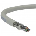 Kabel FTP kat.7 S/FTP 4x2x0,46 linka szara LSOH Telegärtner