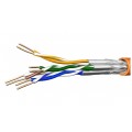Kabel FTP kat.7 S/FTP 4x2x0,56 Eca pomarańczowy LSHF Draka