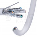 Kabel FTP kat.7 S/FTP 4x2x0,57 B2ca jasnoszary LSOH Alantec