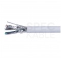 Kabel FTP kat.7 S/FTP 4x2x0,57 Dca jasnoszary LSOH Alantec