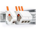 Kabel FTP kat.7 S/FTP 4x2x0,57 pomarańczowy LSOH DIGITUS