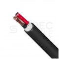 Kabel głośnikowy BiTsound INSTAL 2x1,5mm2 Cu OFC czarny B2ca instalacyjny zewnętrzny bezhalogenowy Bitner