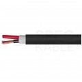 Kabel głośnikowy BiTsound INSTAL 2x1,5mm2 Cu OFC czarny B2ca instalacyjny zewnętrzny bezhalogenowy Bitner
