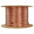 Kabel głośnikowy BiTsound PGY-p 2x2,5mm2 Cu OFC płaski transparentny Bitner