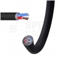 Kabel głośnikowy CLS215-B2CA 2x1,5mm2 Cu OFC zewnętrzny B2ca bezhalogenowy LSOH czarny PROCAB
