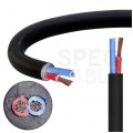 Kabel głośnikowy CLS240-B2CA 2x4mm2 Cu OFC zewnętrzny B2ca bezhalogenowy LSOH czarny PROCAB