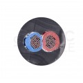 Kabel głośnikowy LY240S 2x4mm2 Cu twinaxial czarny Klotz